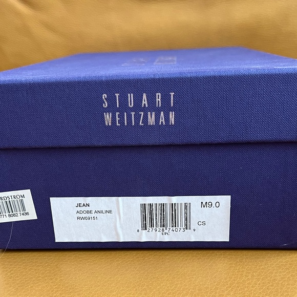Stuart Weitzman Size 9 Adobe Aniline Cork Wedges - Picture 5 of 5
